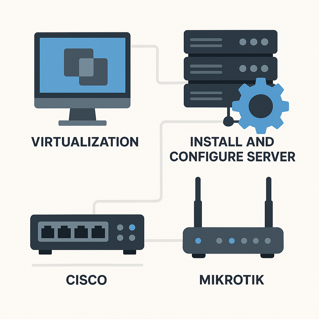 نصب و راه اندازی سرور | مسیریابی و امنیت در شبکه